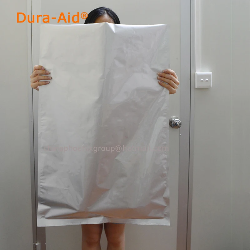 

20"*30"_50.8*76.2cm, large aluminum foil bags heat seal packing food bag 18KG dog food bag hot seal vacuum bag