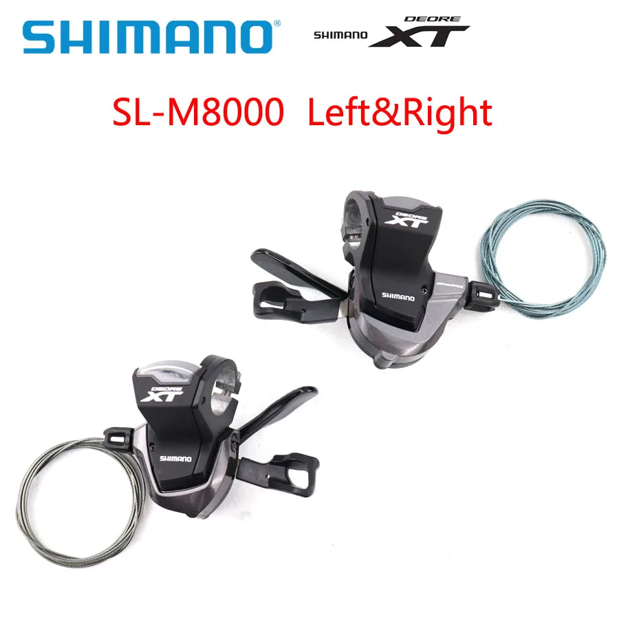 Shimano XT SL M8000 3x11 2x11-Speed MTB рычаг переключения включают в себя кабель велопереключатель скоростей переключения велосипед Запчасти
