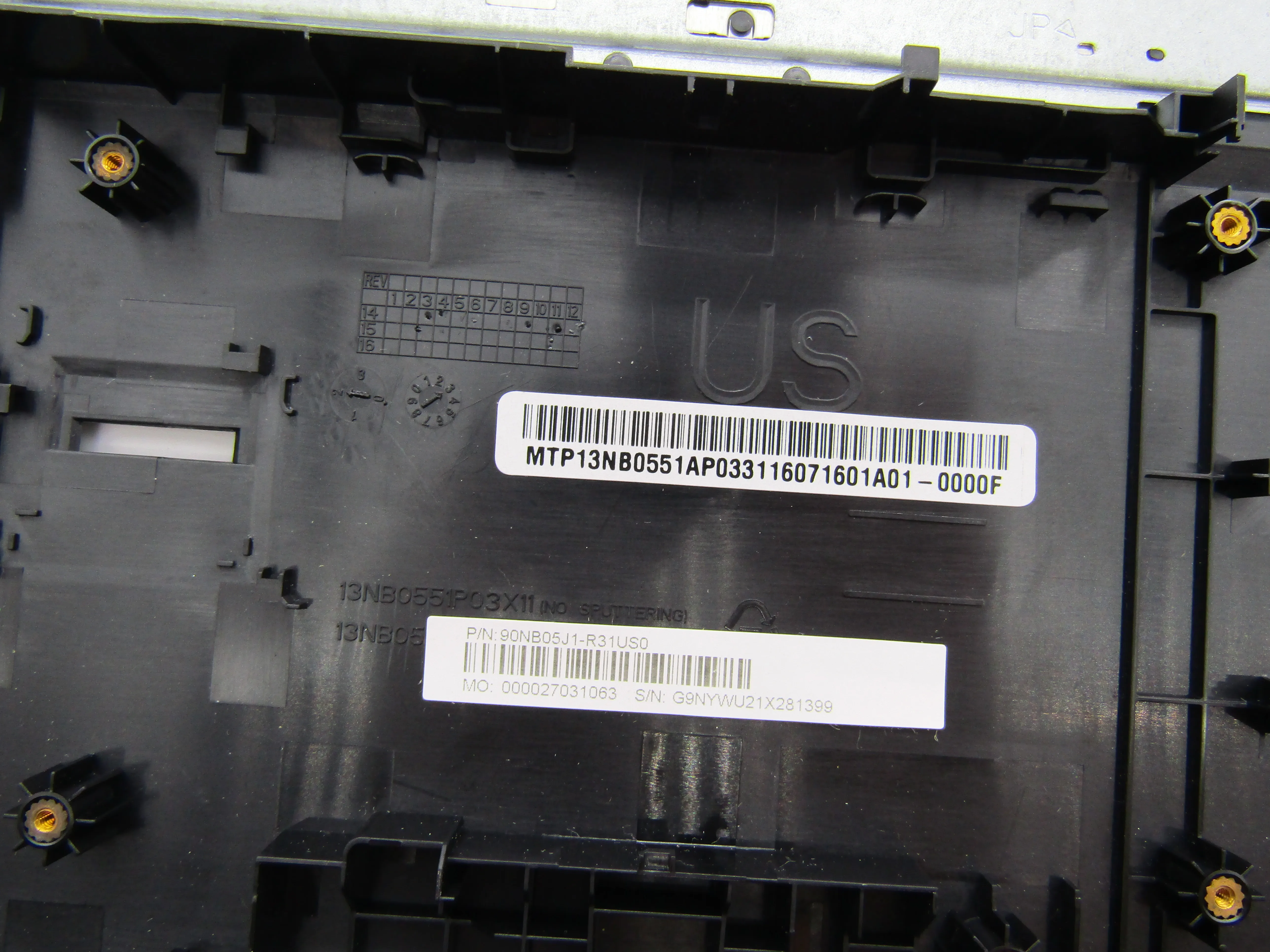 

NEW US keyboard for ASUS PU551 PRO551E PRO551LD 90NB05J1-R31UI0 PRO551JF PU551LD keyboard with palmrest top case touchpad