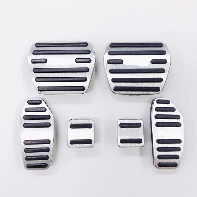 Car Accelerator Brake Pedals Without Punching Interior Accessories Aluminum Alloy Rubber Anti-skid for Nissan X-TRAIL | Автомобили и