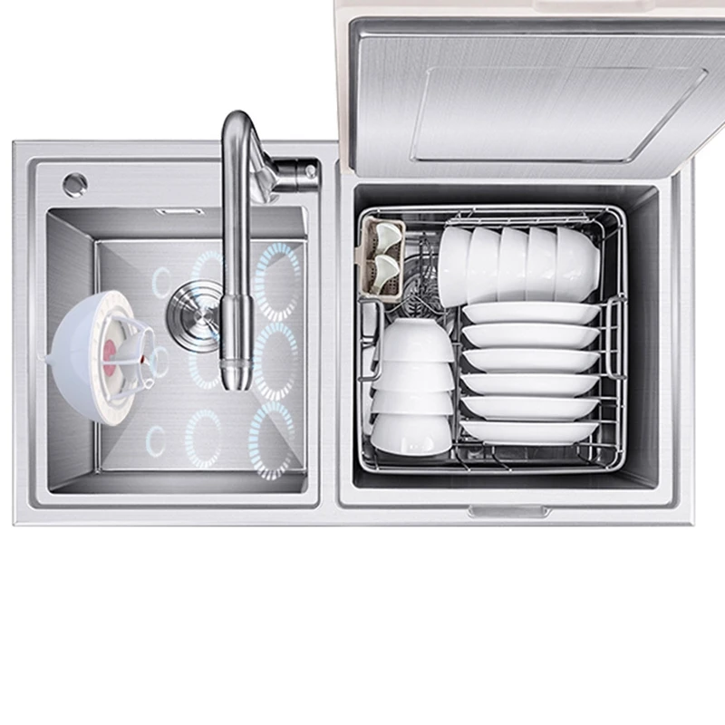 Мини посудомоечная машина портативная USB зарядка Кухонная мойка для фруктов и