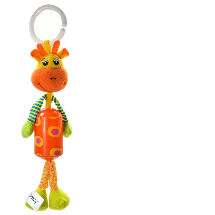 B Wind Chime милые животные детские мягкие кроватки игрушки коляска Висячие колокольчики погремушки-мобильные телефоны для детской кроватки Новорожденные подарок для детей - Цвет: B