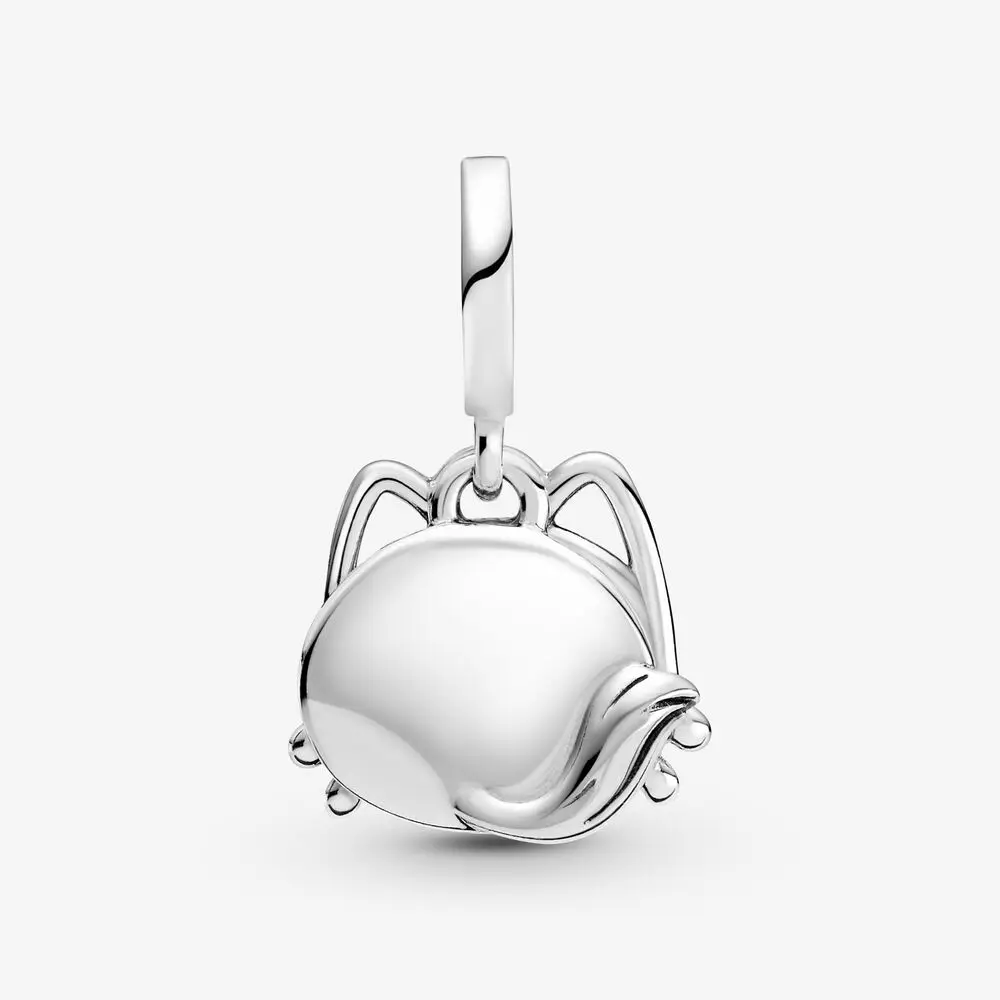 

New 925 Sterling Silver Charm My Pet Cat Dangle Beads fit Original Pandora Charms Bracelet Jewelry Making DIY Gift