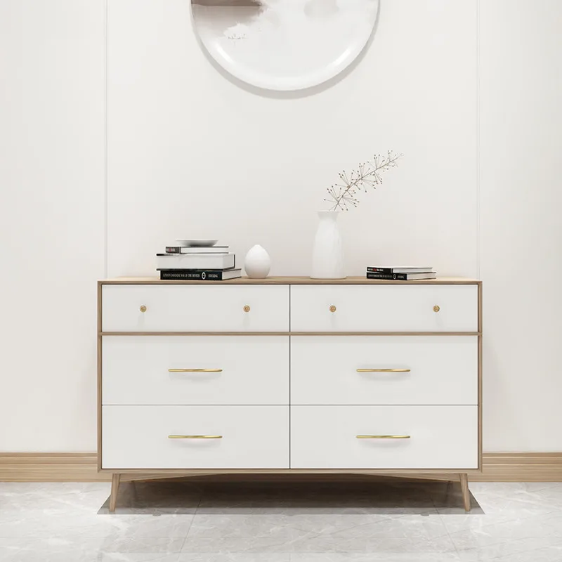 Однотонные латунные ручки для ящиков кухонного шкафа и золотого современного