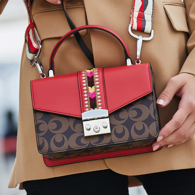 Boderry НОВЫЕ ПОСТУПЛЕНИЯ ретро сумки с вышивкой высокое качество почтальон