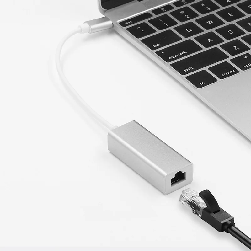 

USB Type-c к RJ45 Внешний сетевой порт ноутбук планшет Type-c гигабитная Проводная сетевая карта Бесплатный диск