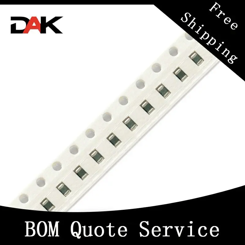 1000 шт. 0603 SMD 10 V 50 конденсатор чипа 1PF ~ мкФ 1.2PF 10PF 101PF 221PF 391PF 1NF 10NF 100NF 1 (10 V)