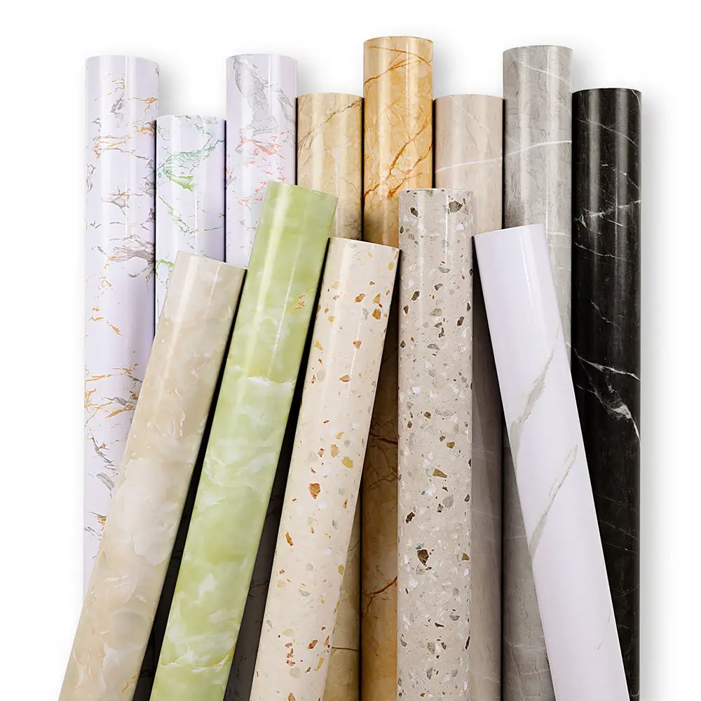 

Solid Color Contact Paper Erasable Films Wall Sticker DIY Self-Adhesive Kitchen Desktops Wall Papers Bedroom Furniture Pasters
