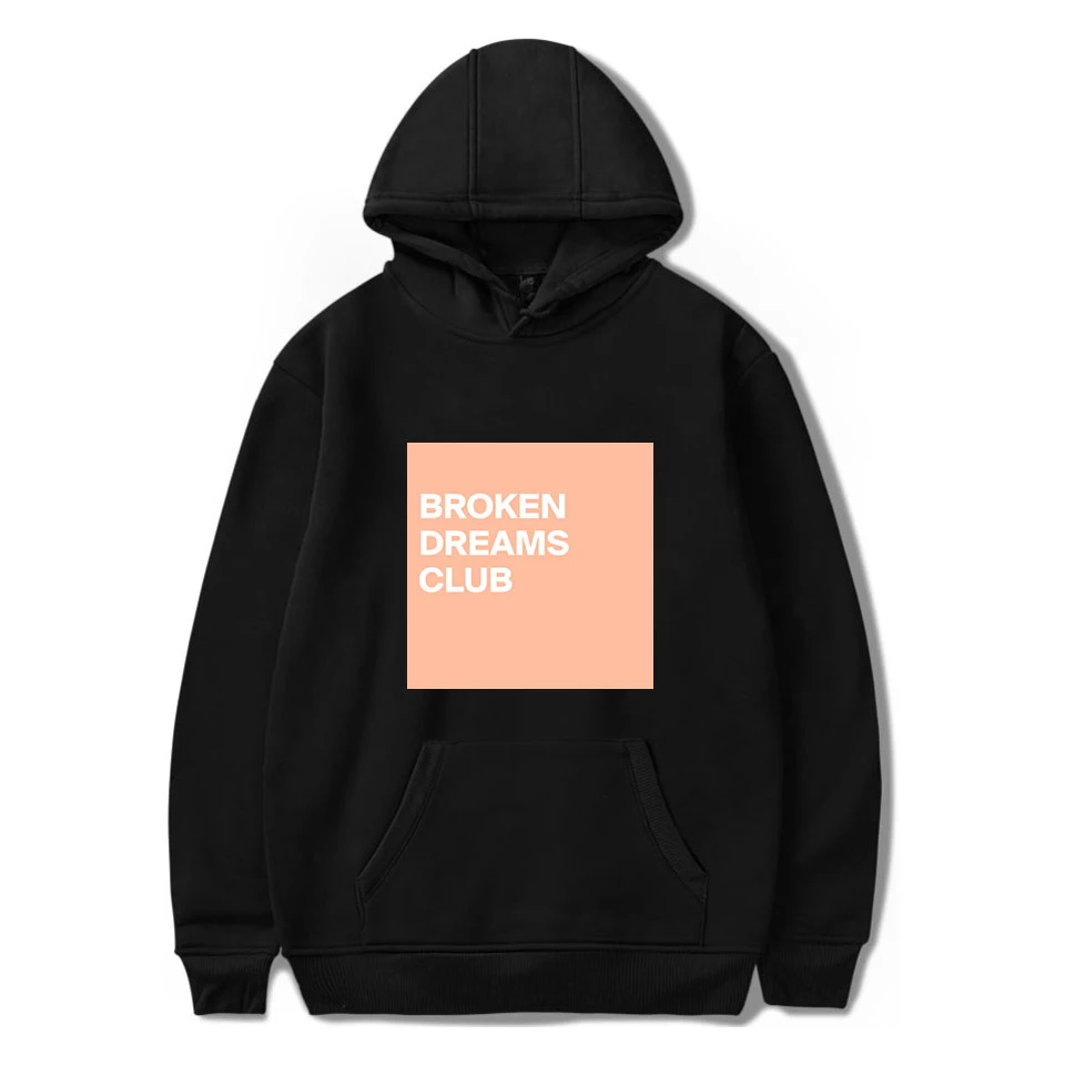 

Broken Dreams Club Hoodies Tumblr Fashion Popular Hoodies Harajuku Letter Printed Hoodies Grunge Women Men Hoodies Unisex Hoody