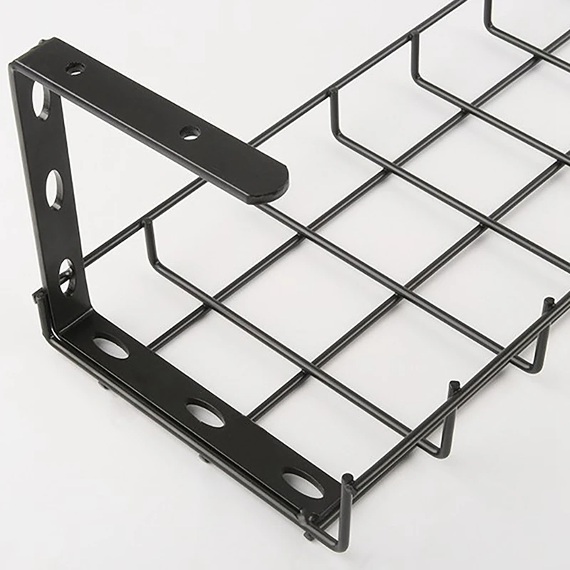 

1 Pcs Under Desk Wire Storage Rack Under Desk Go Line Board Under Desk Cable Organizer Wire Cable Tray
