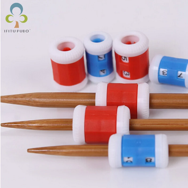 10 шт. маленький/большой свитер вязальная помощь ручной регистратор пластиковый