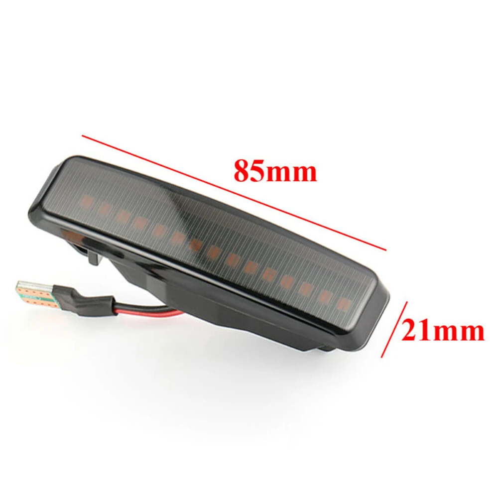 2 шт. комплект светодиодный боковой габаритный фонарь указатель поворота для BMW E39