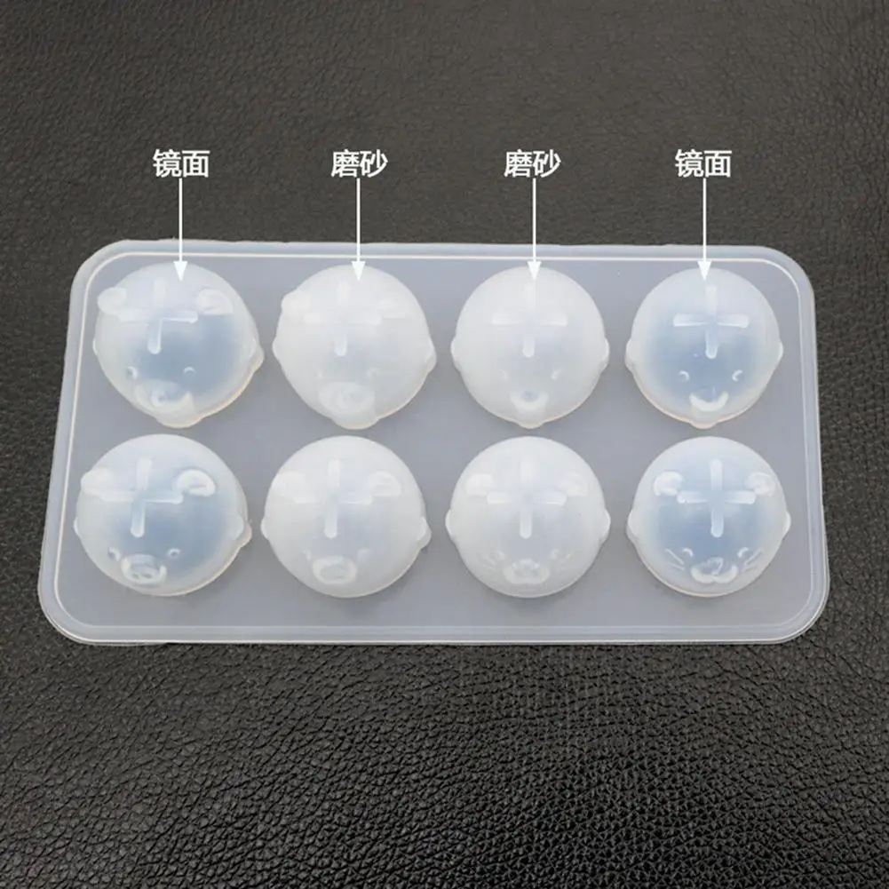 2020 новинка из хрустальной Эпоксидной Силиконовые формы 8 даже цыплят Медведя