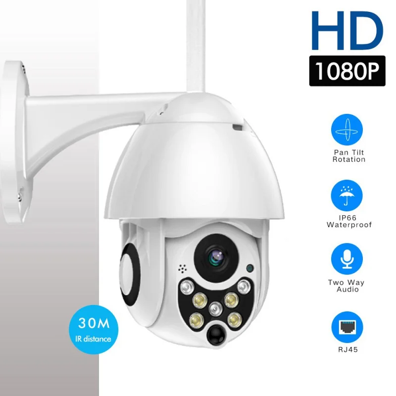 Беспроводная IP камера с Wi Fi 1080P|Любительские видеокамеры| |