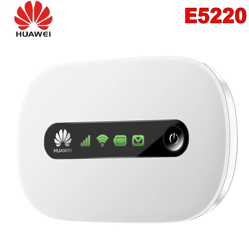 Разблокированный huawei E5220 3g Wifi беспроводной маршрутизатор мини Mifi Мобильная точка доступа Карманный автомобильный Wifi модем с слотом для sim-карты PK E5330 zte