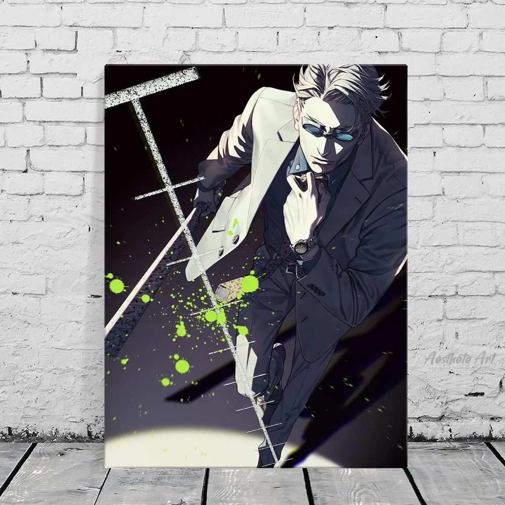 

Jujutsu Kaisen Nanami Kento Anime Decoration Home Decor Canvas Painting Living Room Wall Art Picture Poster Print