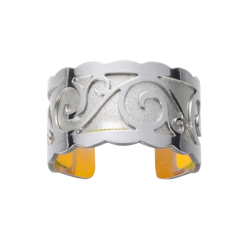 Legenstar Bijoux Bague Femme Stainless Steel Sliver Rings For Women and Men Anillos Mujer Interchangeable Leather Love Ring