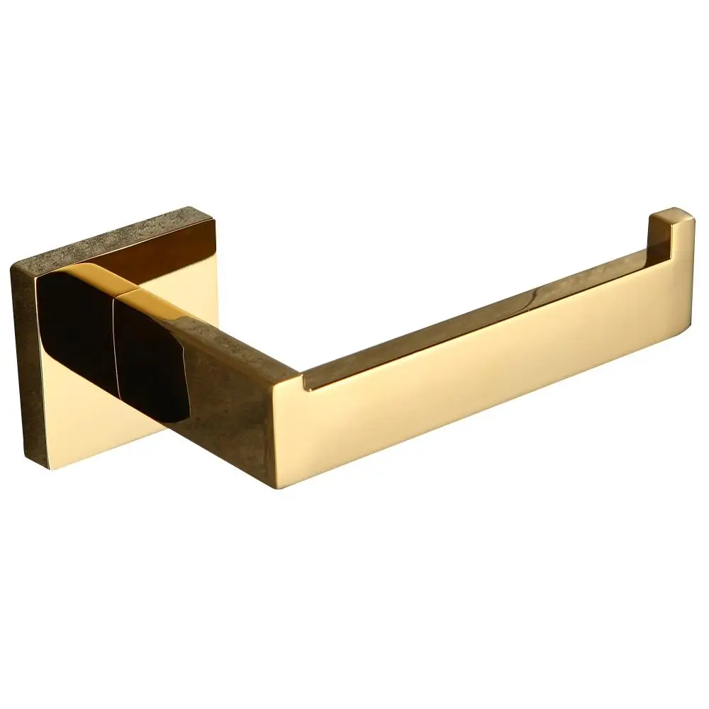 Золотой 304 нержавеющая сталь 4 шт. аксессуары для ванной комнаты Набор одно