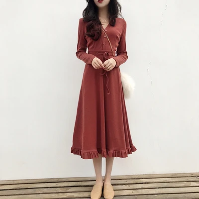 

Dress women's loose and comfortable versatile casual summer slim A-line skirt medium length