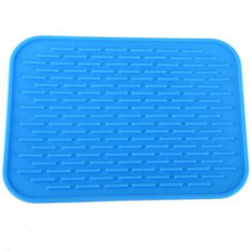 Large Silicone Table Placemat Heat Resistant Drying Mat Tableware Dishwasher Dish Cup Cushion Pad Dinnerware MJ1013 | Дом и сад
