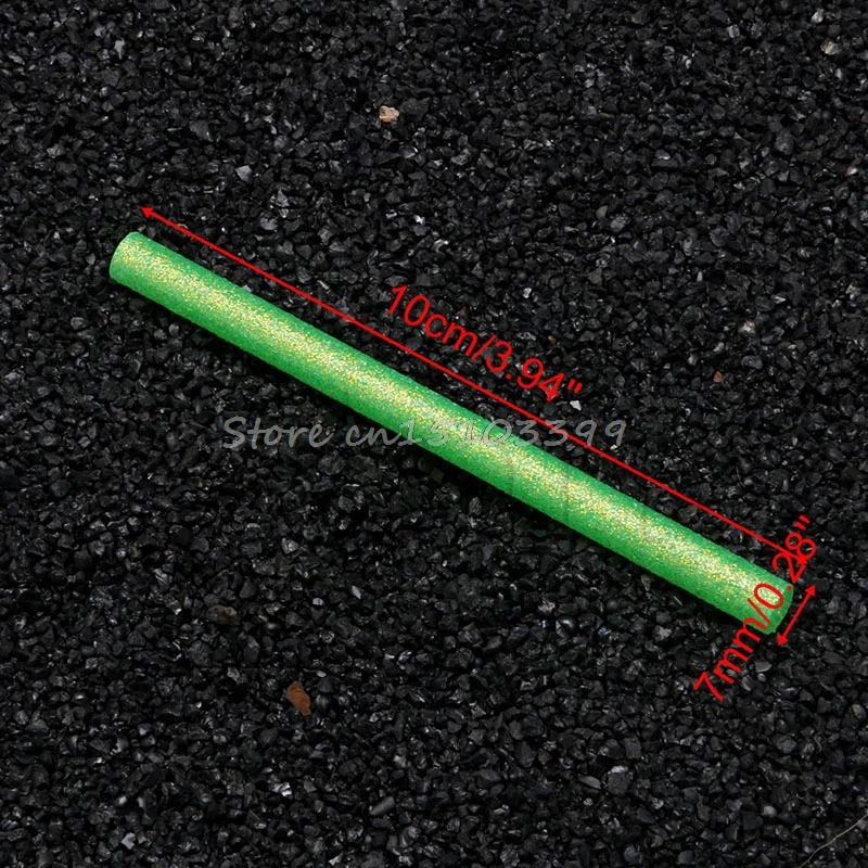 

5Pcs 7mm Mini Glue Sticks For Hot Melt Gun General Purpose Colored Flash Adhesive Drop Ship