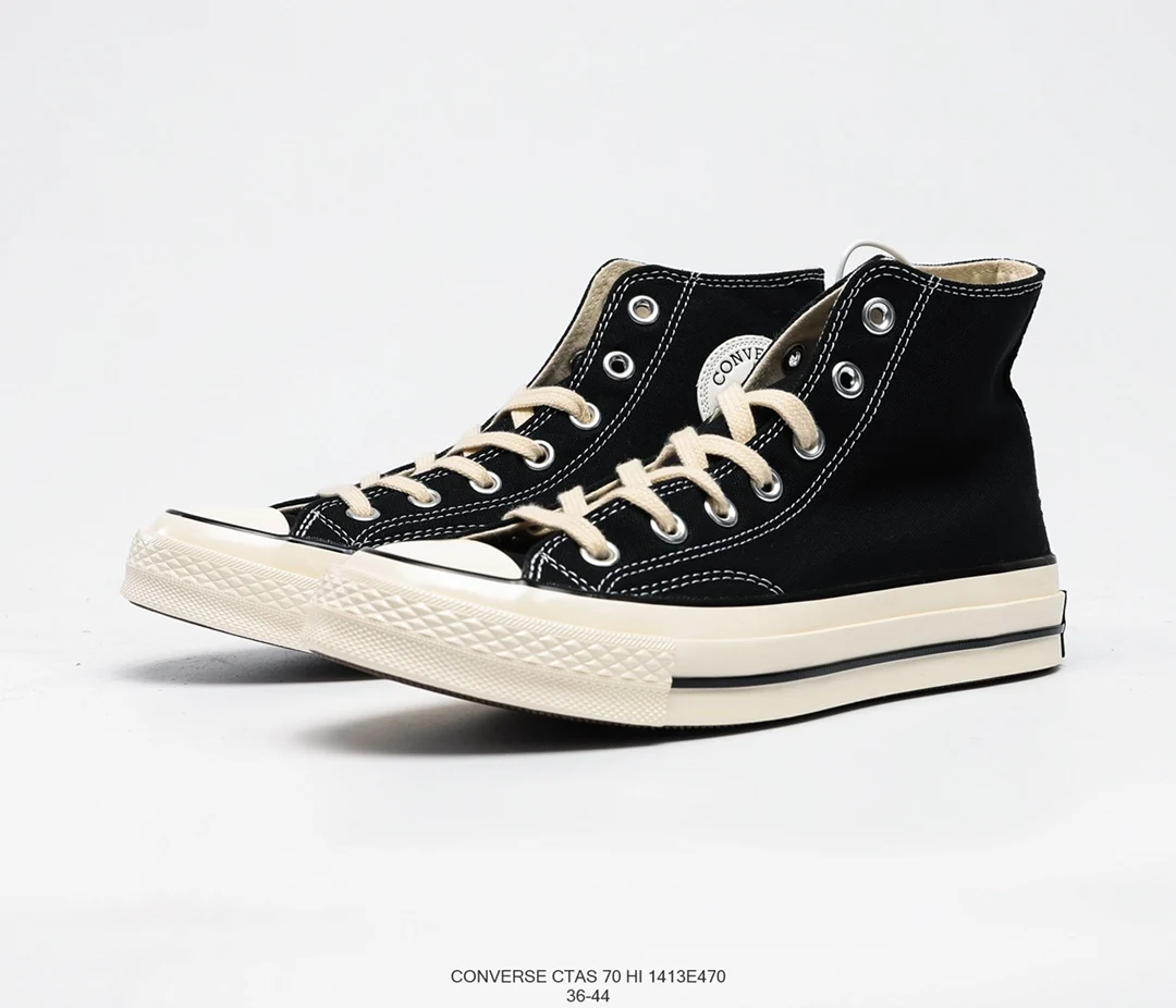 

Converse Chuck Classic Taylor High-Top Black All Star Men'S Women'S Skateboarding Shoe And Platform Sneakers A