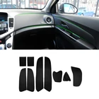 Для Chevrolet Classic Cruze 2009-2015, кожа из микрофибры, внутренняя дверь, подлокотникЦентральная панель приборов, наклейка, отделка