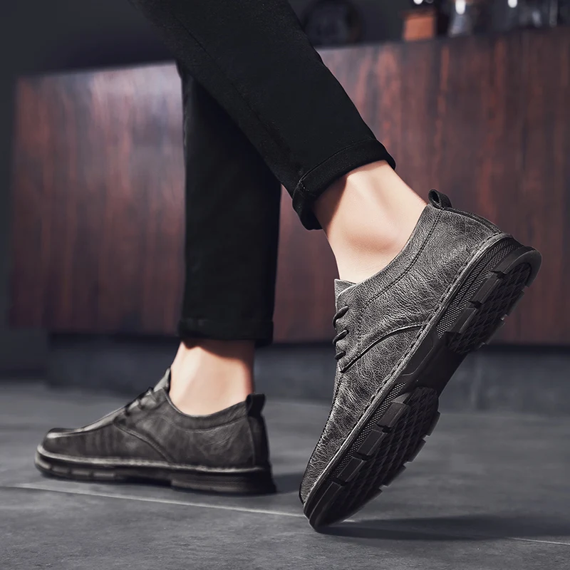 Мужская обувь Роскошные туфли-оксфорды из натуральной кожи Дизайнерская