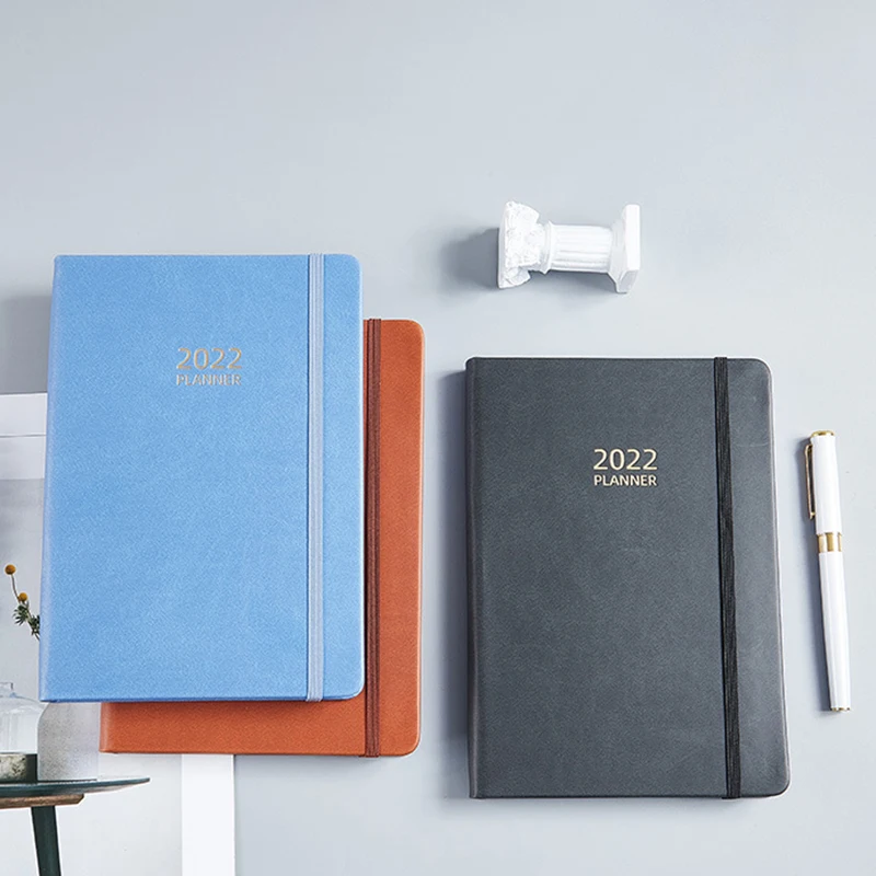 Daily Planner Simple Design Hardcover Flexible Thick Paper Time Management For Women Men | Канцтовары для офиса и дома
