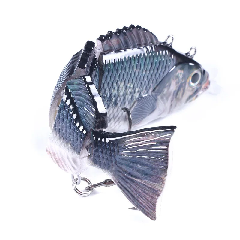 

Fishing Lures Robotic Swimming Fishing Auto Electric Lure Bait Wobblers For 4-Segement Sinking USB Rechargeable