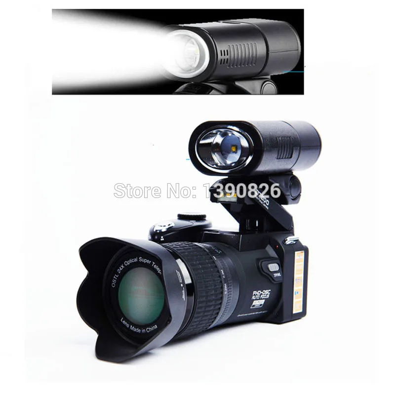POLO D7200 цифровая камера 33MP с автофокусом профессиональная DSLR телеобъектив