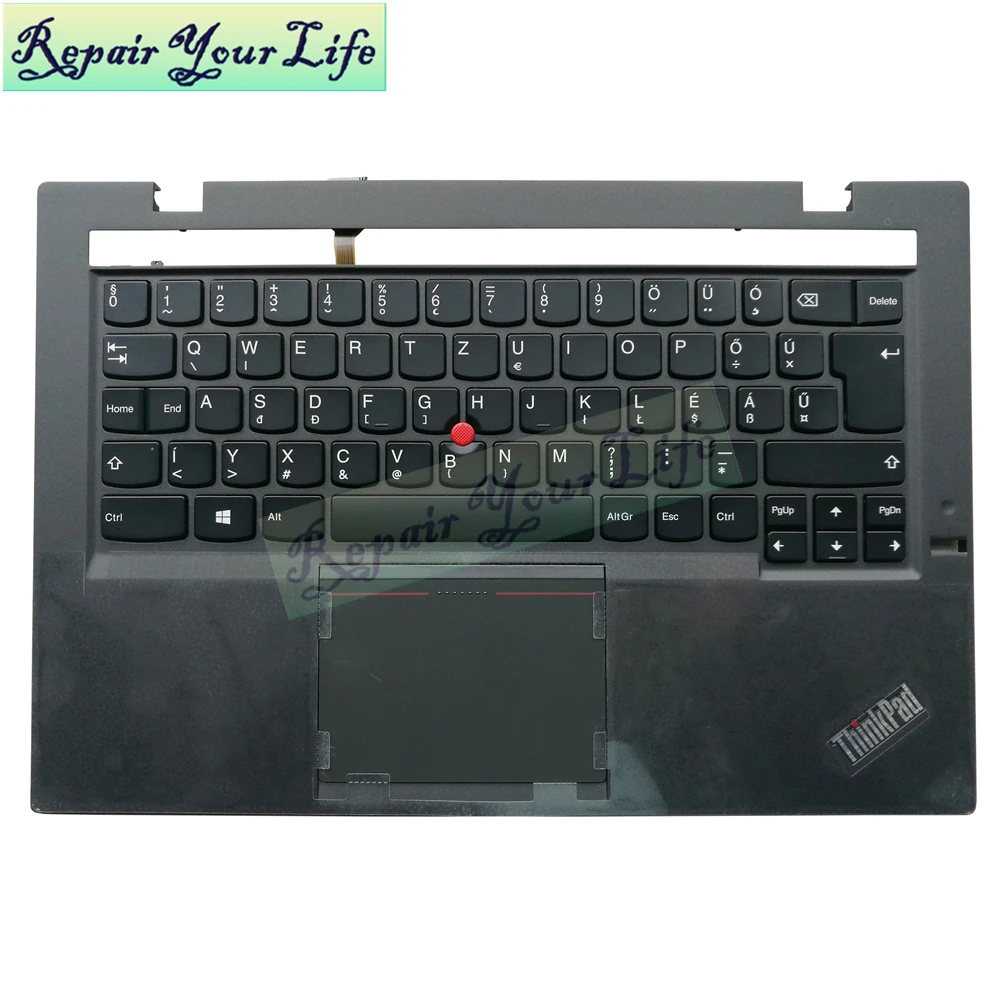 Клавиатура для ноутбука Lenovo Thinkpad X1 carbon Gen 2nd 2014 HU клавиатура с подсветкой Упор рук