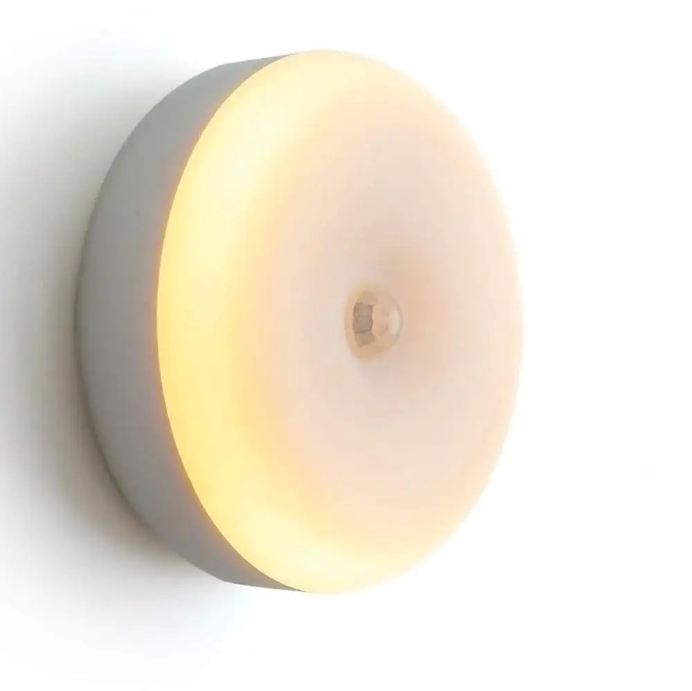 Ночник с датчиком движения перезаряжаемый светодиодный ступенчатый светильник