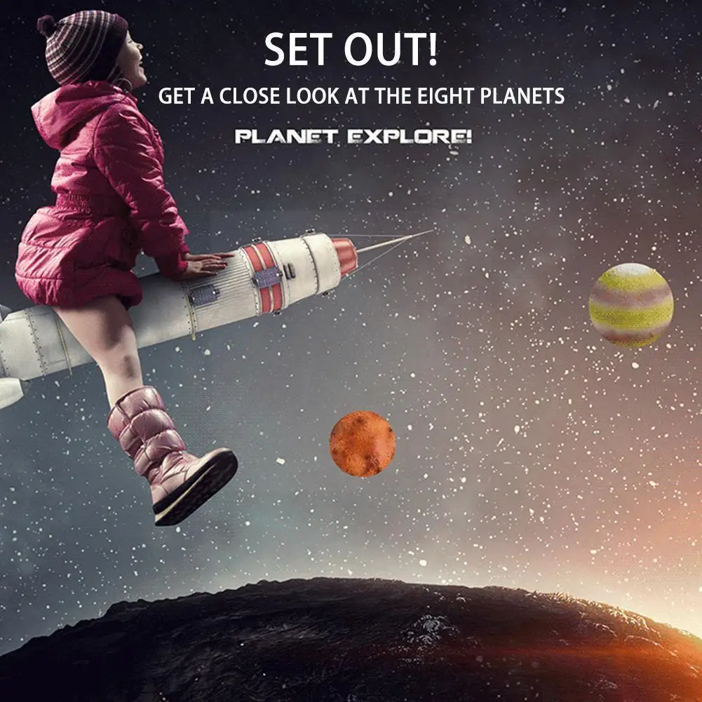 

Gem Mining Toy The Eight Planets The Solar System Explore Archaeological Kids Educational Toys Set Toys Gifts Excavate Gems Y4I7