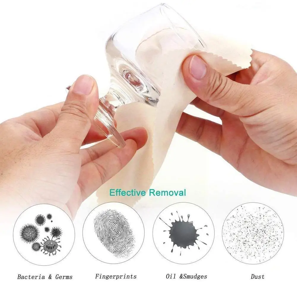 

10pcs/lots High Quality Glasses Cleaner 15*15cm Microfiber Glasses Cleaning Cloth For Lens Phone Screen Cleaning Wipes F5z6