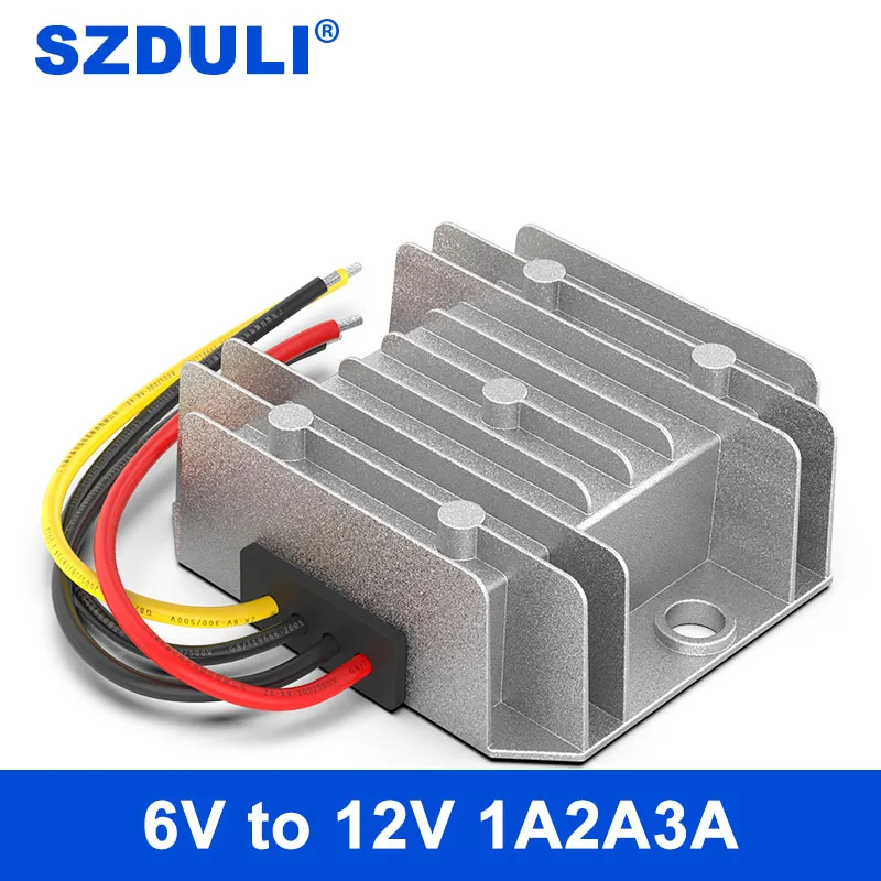 

5V 8V 11V to12V 1A 2A 3A DC power transformer 6V to 12V vehicle power boost module converter CE RoHS
