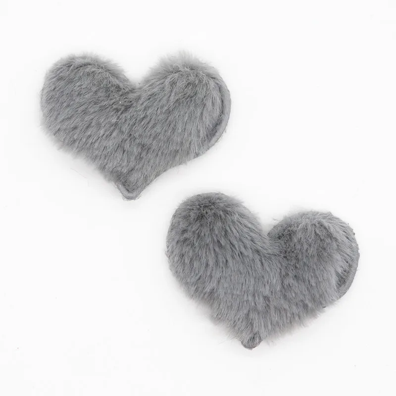 9 шт. плюшевые нашивки для волос в форме сердца | Дом и сад
