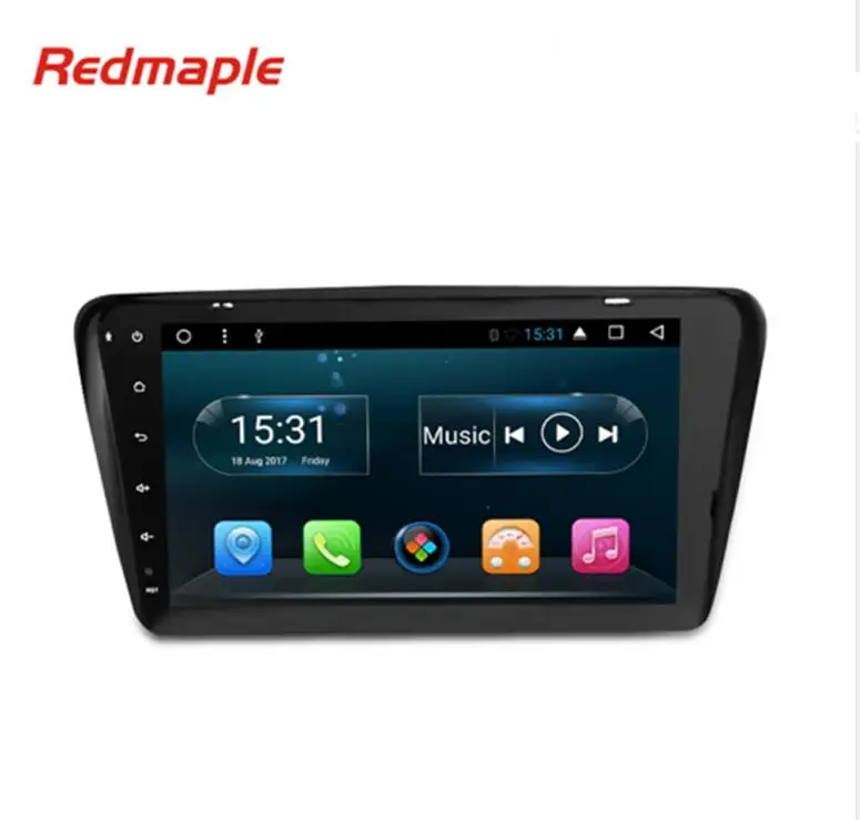 2G RAM Android 8.1 4G ram Android 9,0 автомобильный Радио стерео dvd-плеер для Skoda Octavia A7 2013- Авто аудио gps навигация Видео Стерео Мультимедиа - Цвет: 2G RAM Android 8.1