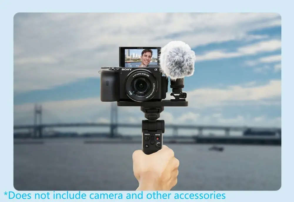 Многофункциональная ручка для съемки Sony A9II A7R IV A6600 A6100 A6400 III беспроводной пульт