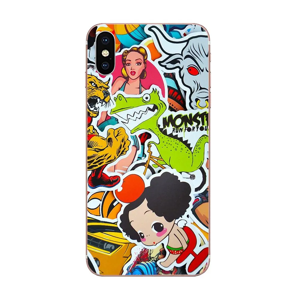 as picture В продаже для huawei P7 P8 P9 P10 P20 P30 Lite Mini Plus Pro Y9 Prime P Smart Z Jdm автомобильный Граффити стикер бомба - Цвет: as picture