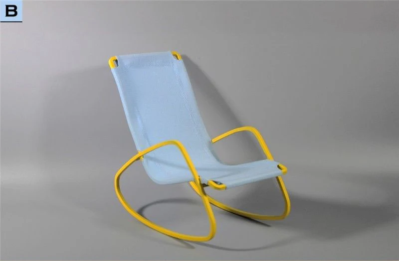 

ZY3007 1/6 Scale Action Figure Accessory Rocking Chair Model Deck Chair Figure for 12'' Doll Figure