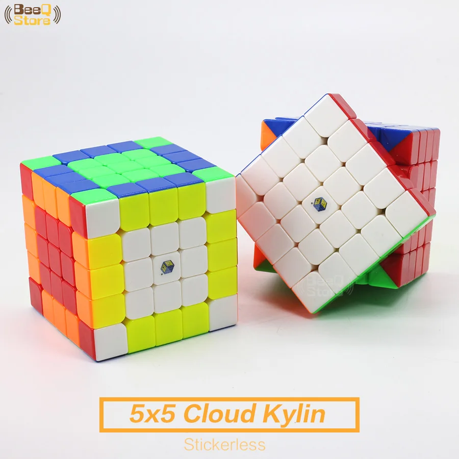 Yuxin Cloud Kylin Kirin магический куб 5x5 Neo Stickerless Speed Puzzles 5*5 Cubo Magico 5x5x5 антистресс игрушки