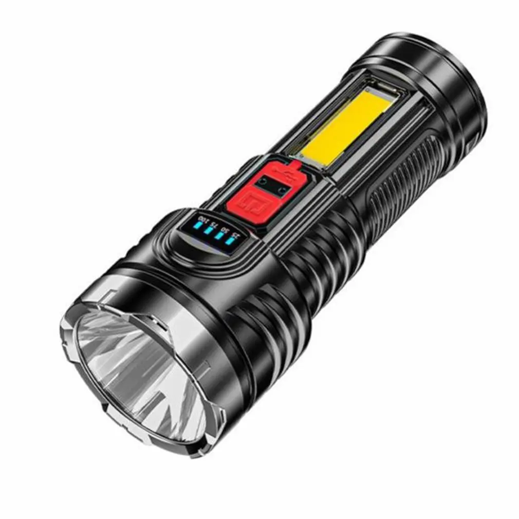 

Usb Перезаряжаемый фонарик, портативный мини фонарик со встроенным аккумулятором, водонепроницаемый фонарик со встроенным аккумулятором