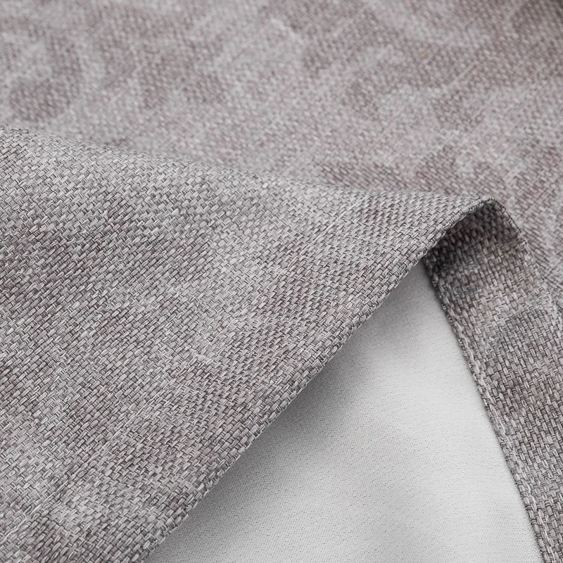 Однотонные плотные занавески с тиснением конопли для гостиной столовой спальни |