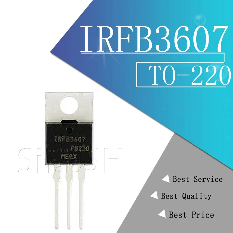Новые и оригинальные интегральные схемы IRFB3607 до 220 IRFB3607PBF TO 10 шт.|lot lot|lot 5pcs |