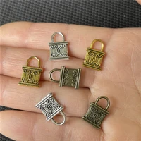 junkang 20pcs love life concentric lock pendant diy handmade necklace bracelet connecting piece wholesale jewelry