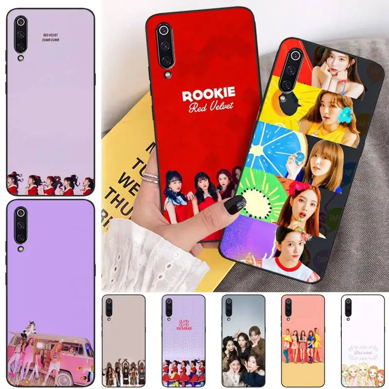 

Red Velvet Phone Case Funda For Xiaomi Mi Cc Note 7 8 8t 8es 9 9se 9a 10 10t 11 F1 MAX 2 3 Pro Lite Ultra