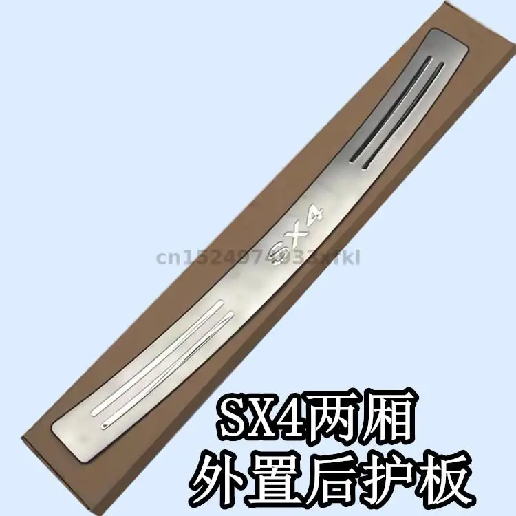 

Высококачественный Стайлинг автомобиля, протектор заднего бампера из нержавеющей стали для Suzuki sx4 2007-2017, автомобильные аксессуары