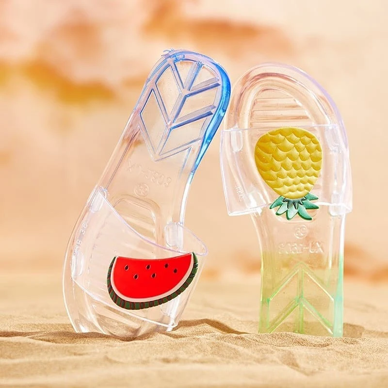 

Summer Jelly Sandals Fashion Women's Beach Slippers Comfortable Outdoor Casual Women's Shoes Plus Size