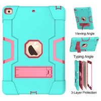heavy armor case for ipad 10 2 2019 7 7th gen a2198 a2200 a2197 shockproof kids cover silicone tablet funda shell